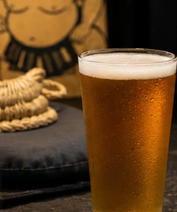 相撲をテーマにしたクラフトビールのイメージ